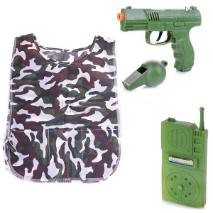 Набор военного с бронежелетом